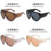 Large Frame Cycling Sunglasses With Pc Lenses For Men And Women Sun Protection