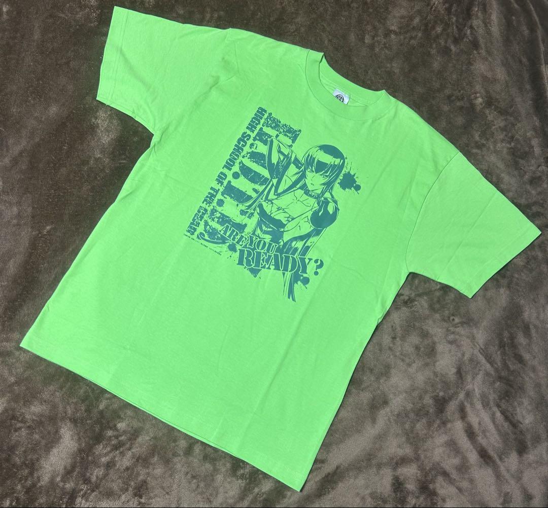 

[Б/У] Футболка аниме High School of the Dead Саэко Бусудзима, винтажная