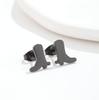 Korean Style Winter Gift Set: Women's Cartoon Boots, Geometric Earrings, and Fashion Hat
