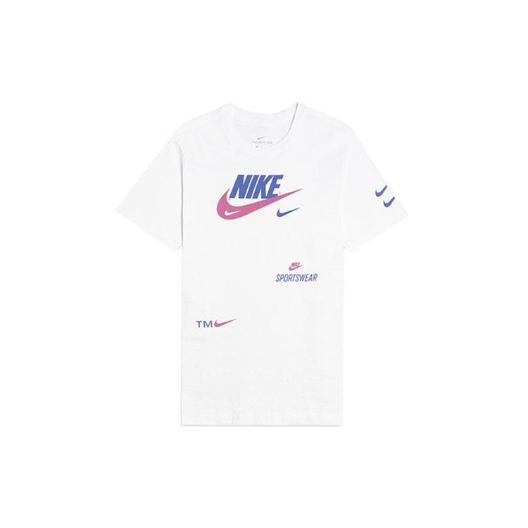 Nike T Shirts Men's Crew Neck Moderate CU0078-100