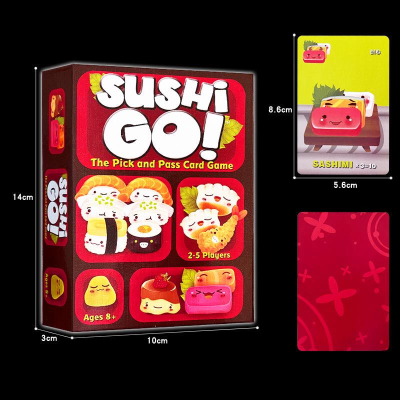Sushi Dog: Educational Family Card Game for Kids and Parents