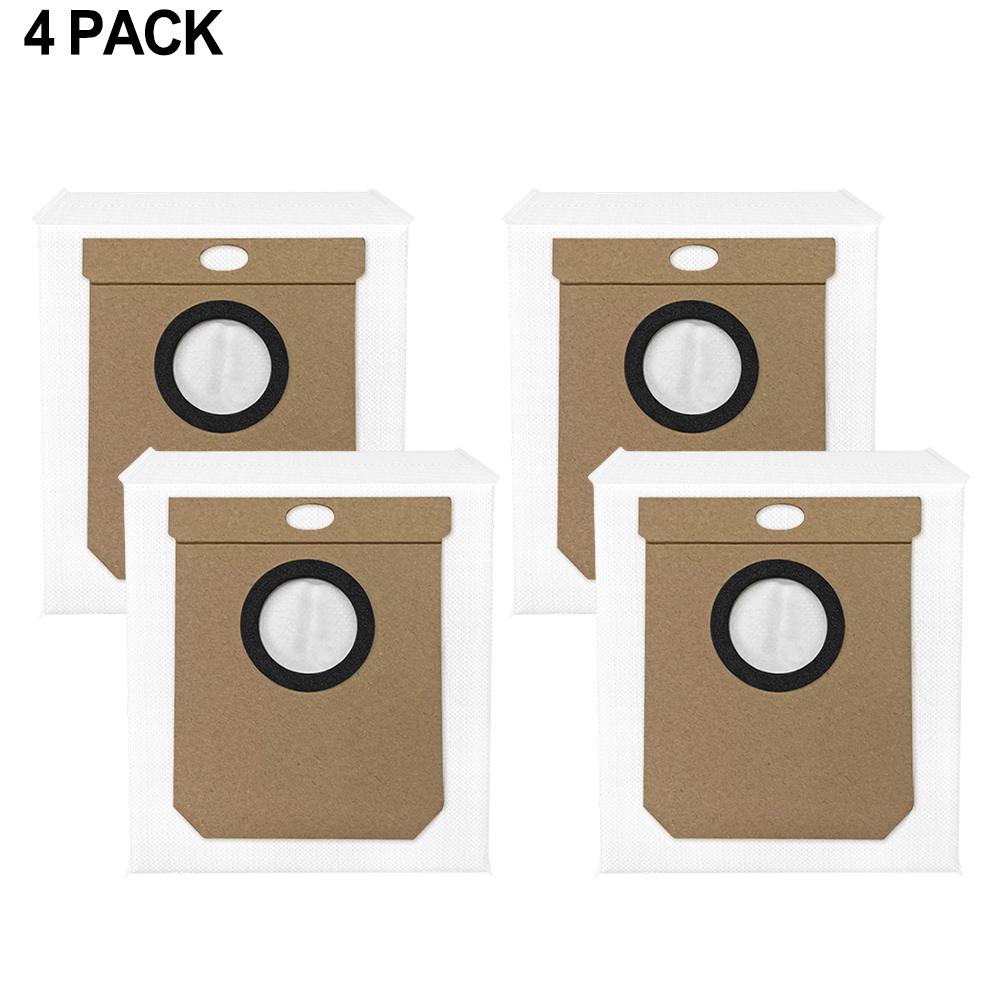 For Conga Z100 20000Pa Vacuum Cleaner 4/10pcs Vacuum Cleaner Replacement Bags 3.5L Large Capacity Automatic Emptying