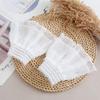 Female Mesh Sweater Fake Sleeves Girls Floral Lace Horn Cuffs Embroidery Elastic Wrist Warmers Shirt Extension Sleeve