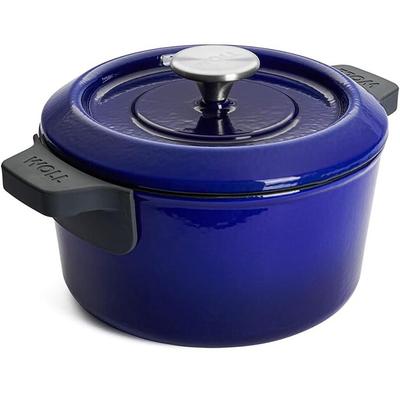 Cast Iron Saucepan Woll Iron 20 Cm Blue (120CI-020)