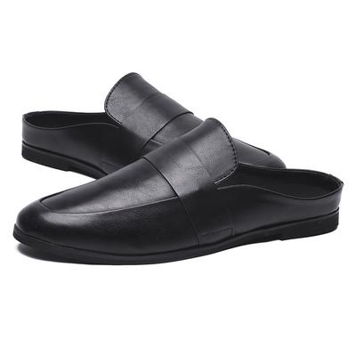 Ciabatte da uomo con copripunta Pantofole Premium per esterni Taglia Grande Design alla moda a punta aperta per Camminare sulla Spiaggia Comfort Casuale