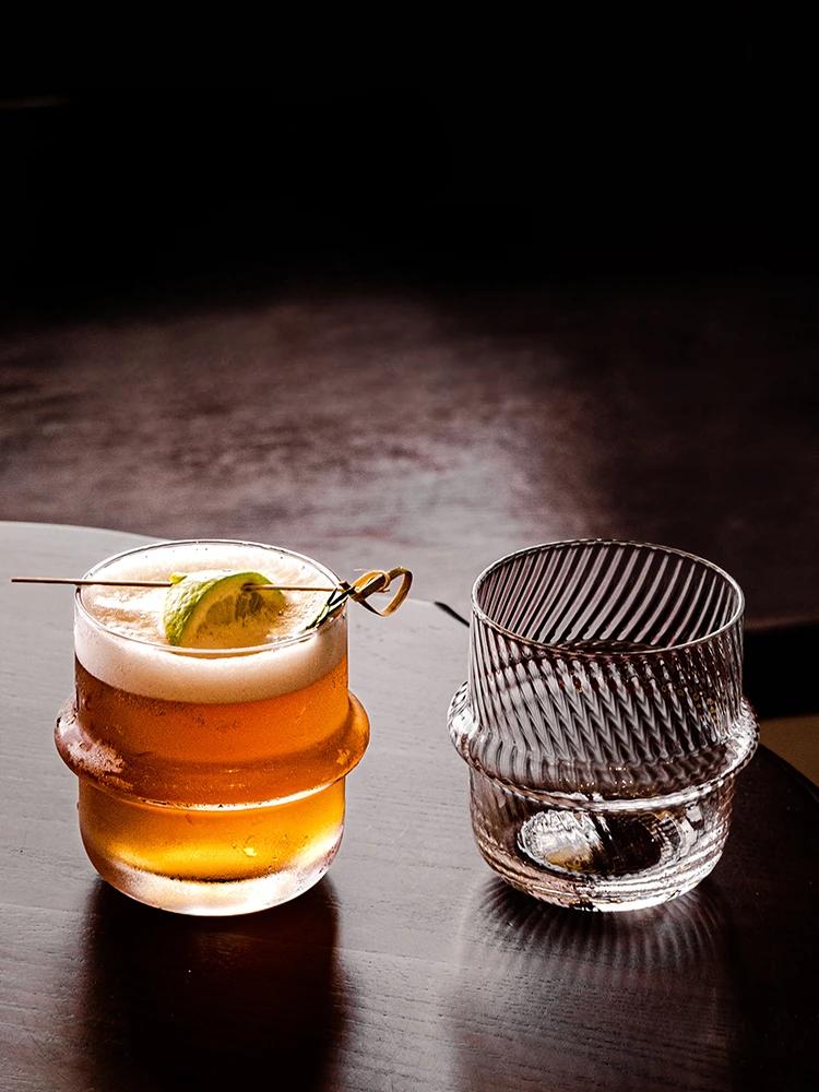 Thickened Coffee Cup High Appearance Level Household Heat-resistant Glass Transparent Latte Dessert Cup Creative Milk Drink Cup