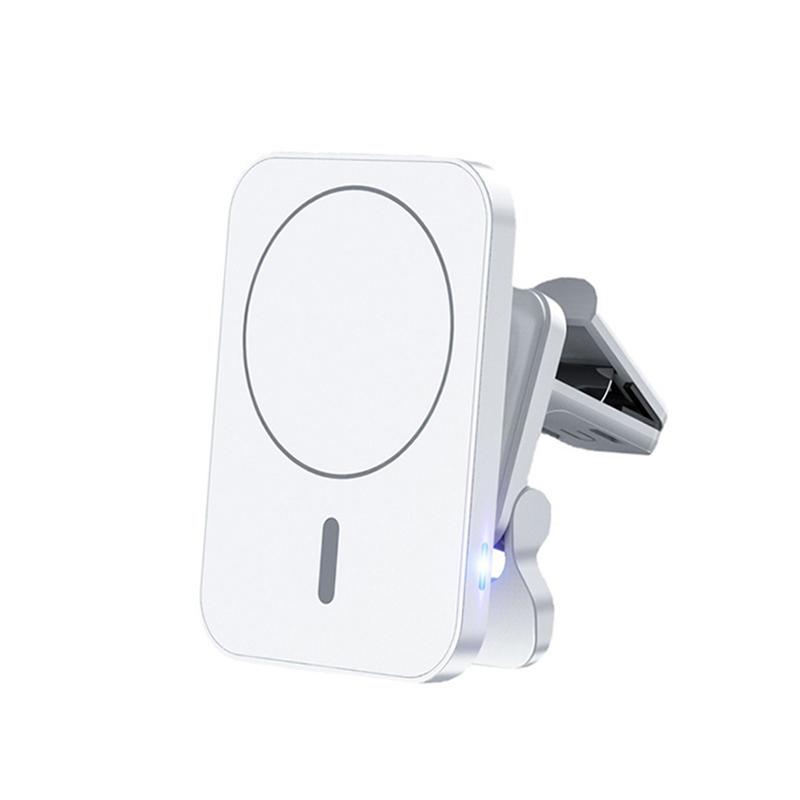 Magnetic Car Holder For Iphone 12 13 14 Pro Max Magsafe 15w Wireless Fast Chargers Cell Phone Car Accessories Induction Charger