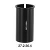 Seat post tube Black Bicycle Bike Cycling Shim Sleeve Reducer Converter