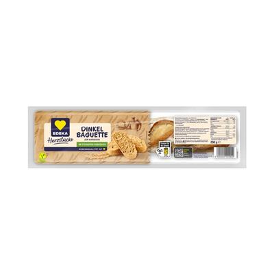 German Bread Edeka Spelt Baguette 250G