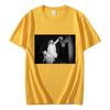 Jesus Dunking Trail Cam Funny Religious Meme Tshirt Fashion Vintage Short Sleeve T Shirts Unisex Casual Loose Cotton Tshirts