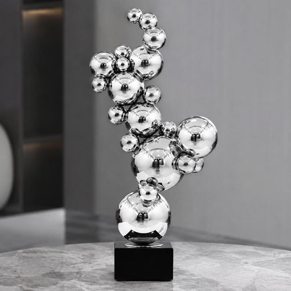 Abstract Horse Sculpture Modern Home Decor Statue Space-Conscious for Hotels