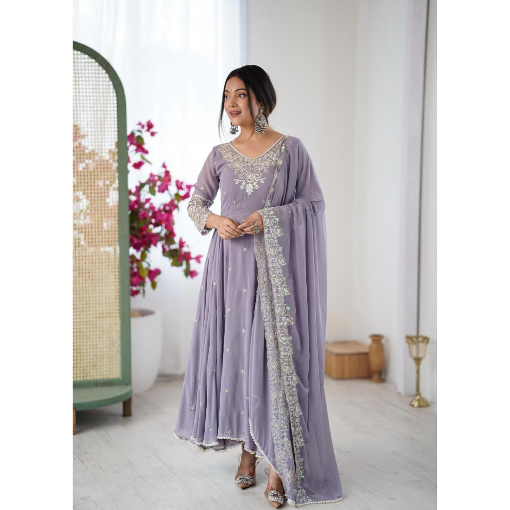 Indian Wedding Wear Pakisatni Anarkali Suit Designer Bollywood Salwar Kameez