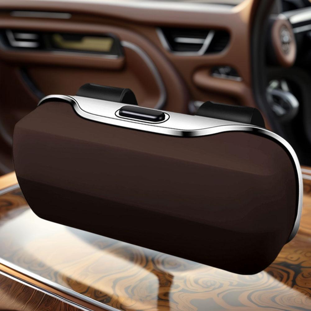 Multi-Purpose Car Glasses Box Portable Car Sunglasses Holder Car Driving Glasses Holder Eyeglass Case Sun Visor Storage Case