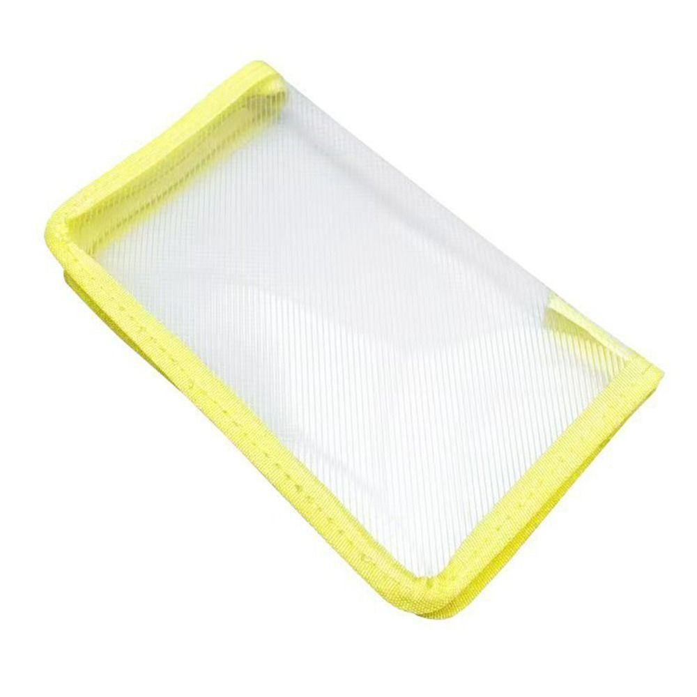 A6 Sticker Storage Bag Zipper Design Pencil Case Multi-functional Bill Storage Bag  Gift