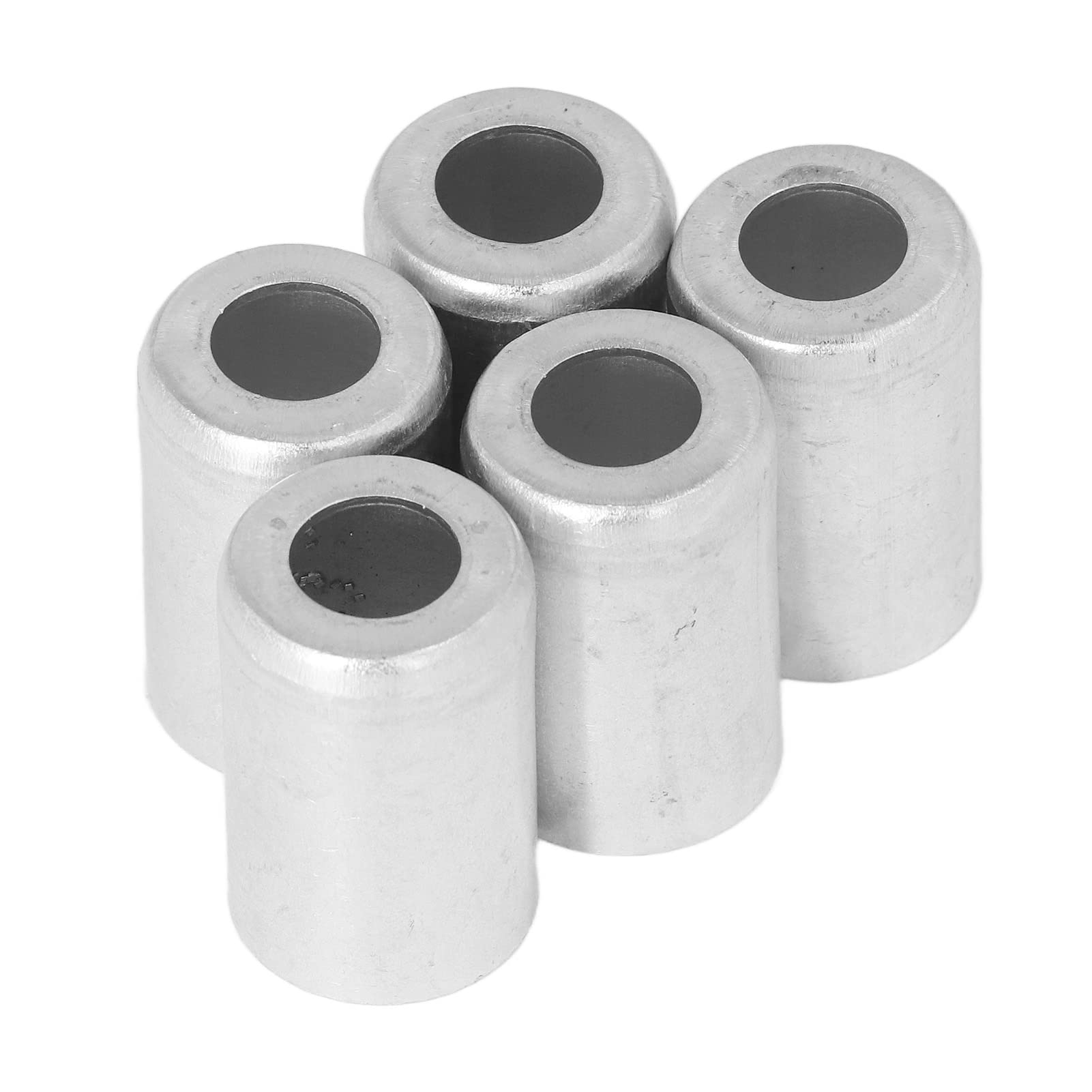 

Yctze Car Air Conditioning Pipe Joint,20 Pcs Air Conditioning Hose Aluminum Cover Strong Strength 1/2 inch