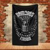 Ramones Band Party Flag Polyester Printed Flag Banner Tapestry for Garden Garage Decoration Concert Flag