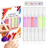LIMEGIRL 6PCS Nail Care Nutritional Cuticle Oil Pen Gift Box Set for Nail Polish Nutrition Oil Dead Skin Crack Care Nail Set