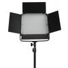 60W LED Video Light Photography Lighting Kit with Barn Door Full Color RGB Panel Light for Studio