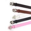 Metal Cross Star Buckle Belts Zinc Zinc Alloy Waistband Fashion Leather Belt  Women