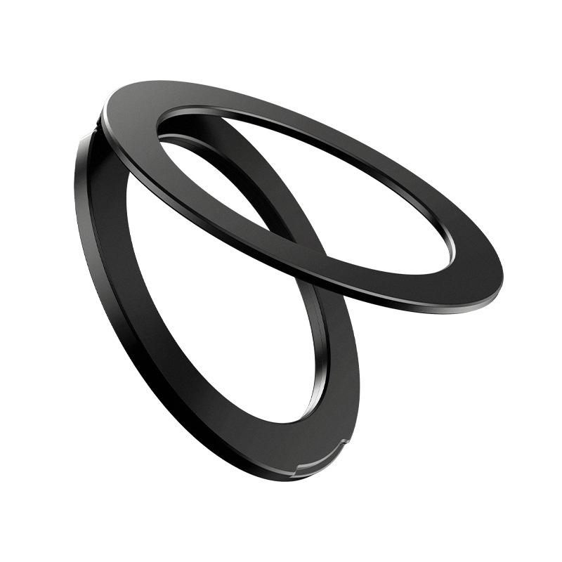 360° Magnetic Foldable Phone Ring Holder - Customizable & Retractable