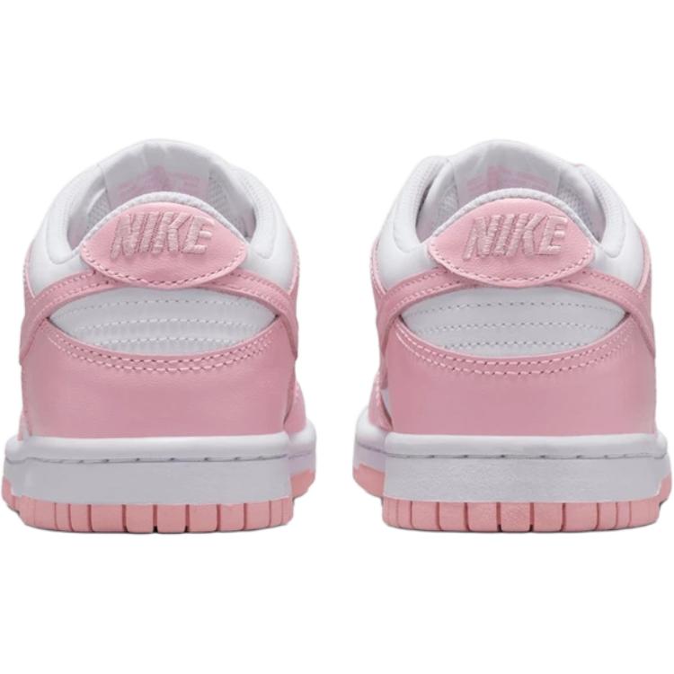 New Nike Dunk Abrasion Resistant Low Top Kids' Skateboarding Shoes Pink White Teenagers FB9109-125