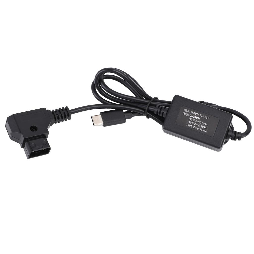 D Tap Male To Type C Power Cable 3A Multi Guards High Efficiency D Tap Fast Charging Power Cable for Camera