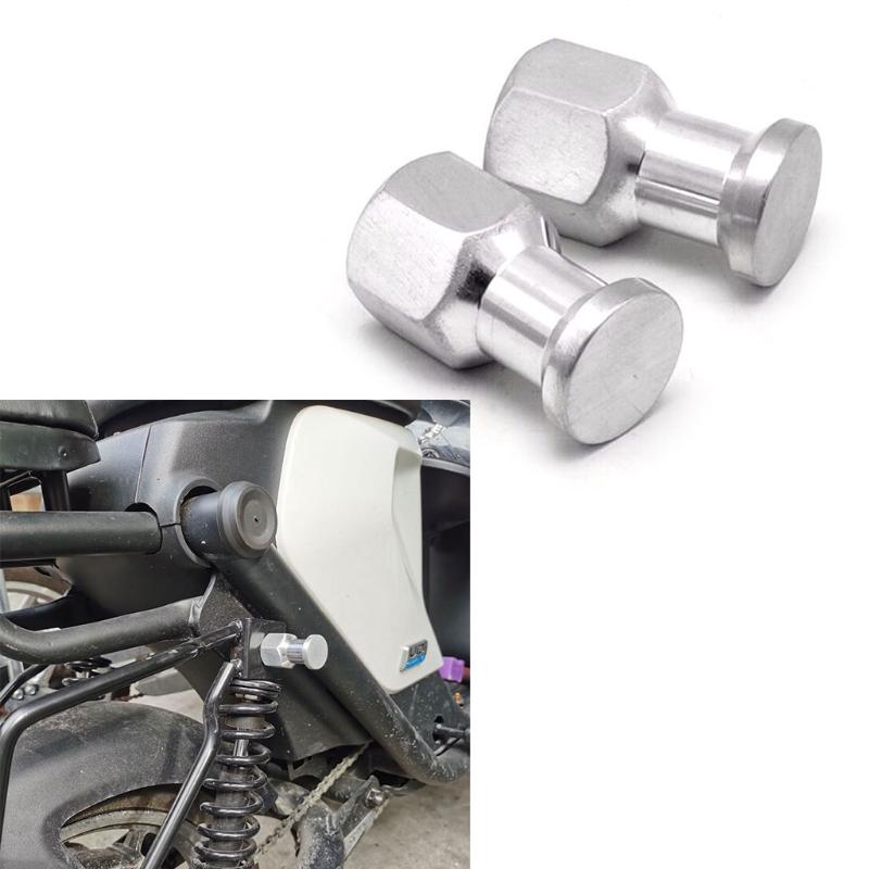 Stoßdämpfende Schraube Motorrad Reparaturwerkzeuge 2 Stück Aufhängungsspule für Monkey125 Roller Metallschraube