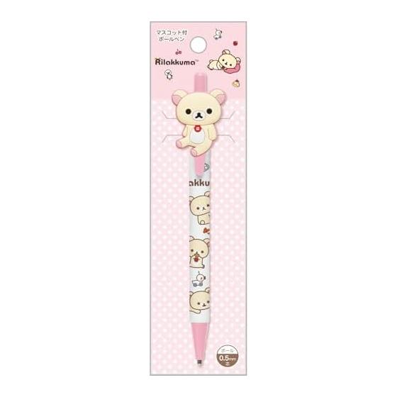 Rilakkuma Mascot Ballpoint Pen, Korilakkuma, 0.5mm