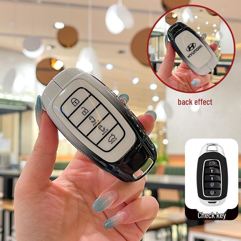 2021-2023 Hyundai CUSTO Key Case: Metal Car Key Buckle Shell