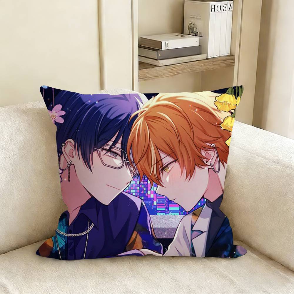 A-Akitoya Akito T-Toya Pillow Case Living Room Sofa Cushion Cover Suitable For Home Bedroom Room Decoration