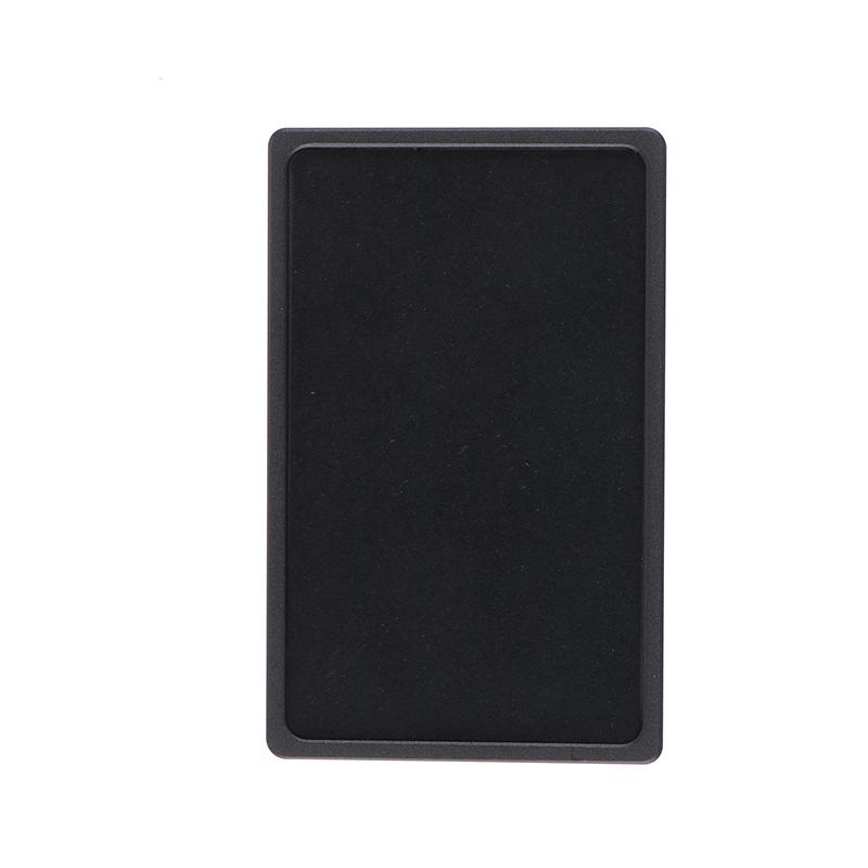 1Pcs Coin Tray For Card Holde Wallet Case Purse Card Holder Key Desk Tray Mini Slim Aluminum Metal Case