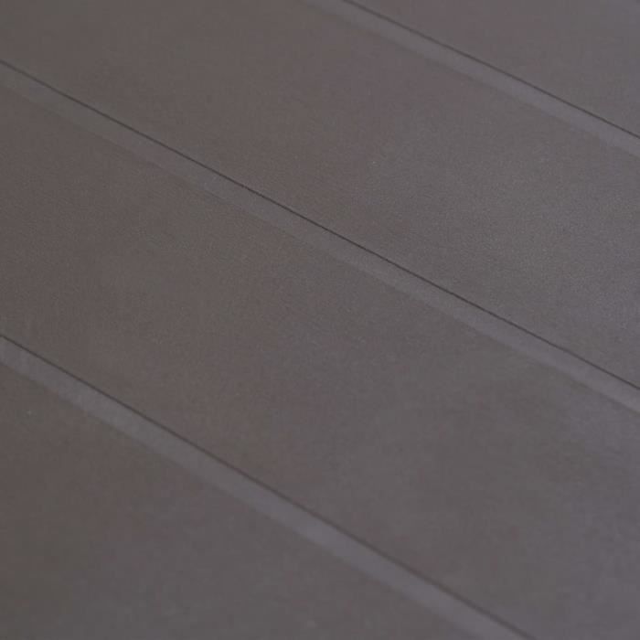 VidaXL Garden Table Brown 220x90x72 Cm Plastic Rattan Look