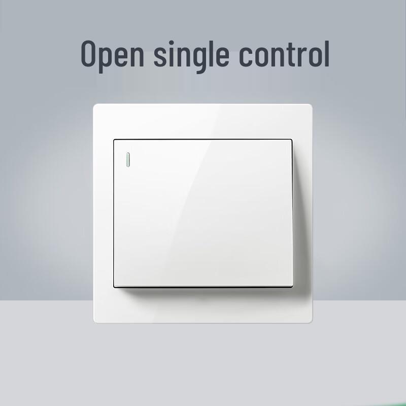 Бытовой 16А Одноклавишный Настенный Выключатель