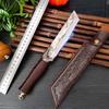 Utility Knife Slaughter Slicing Knife Hand Forge Blade Boning Butcher Kitchen Knives Chef Cleaver Meat Chopping Vegetable Knife
