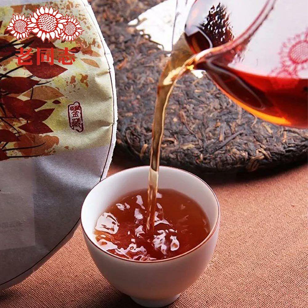 Haiwan Pu Erh In Chinese 2017 Чай Пуэр Ху По Чун Шу Пуэр Здоровье 357г/12.59унц. — фото 5