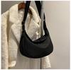 Women's Trendy Large Capacity Crossbody Bag - Autumn/Winter 2021, Casual Lightweight Oxford Cloth, Korean Style Dumpling Design