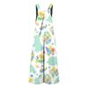 Women's Casual Jumpsuit Sleeveless Easter Print Jumpsuit