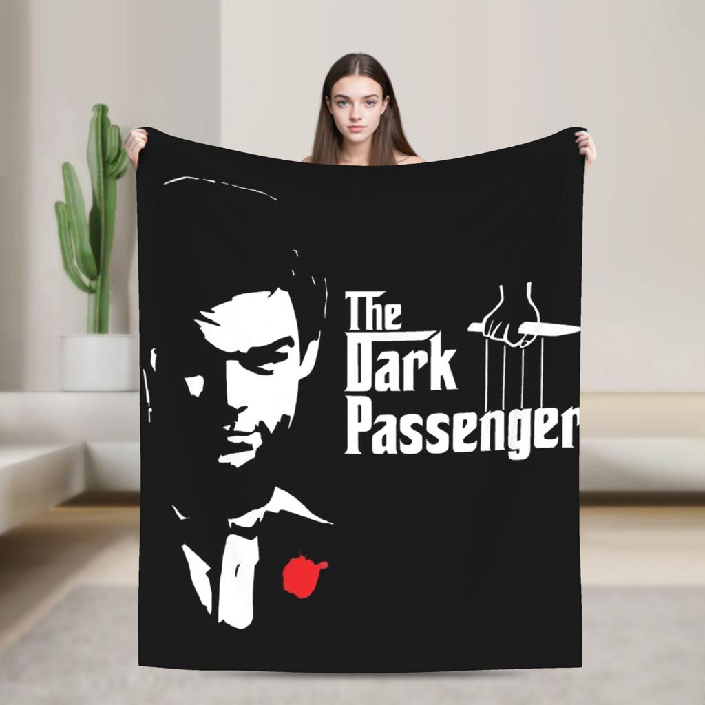 Dexter TV Show Movie Poster Blanket Flannel Spring Autumn Morgan Lightweight Thin Throw Blankets for Sofa Car Bedding Throws