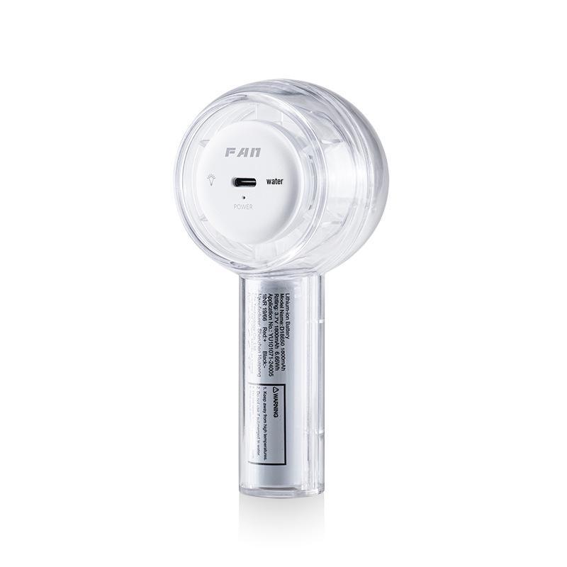 

2026 Three-Speed Portable Mini USB Fan with Colorful Lights 0