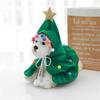 Cat Cloak Cape Christmas Tree for Small Medium Girl Dogs, Cat Wedding Costume Adjustable Cloak Cape