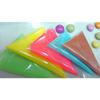 Icing Cookie Cornets, Confectionery Use, OPP Triangular Sheets (30 Microns), 200x200mm (100 Sheets)