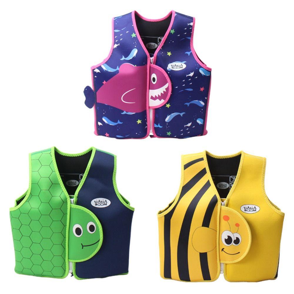 Not Falling Off Child Buoyancy Vest Adjustable Floating Vest Baby Swimming Jackets  Child