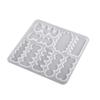 Silicone Hairpin Resin Molds, Hair Clip Clamps Models Hair Clips Silicone Resin Jewelry DIY Hand Making Hair Clip Mold