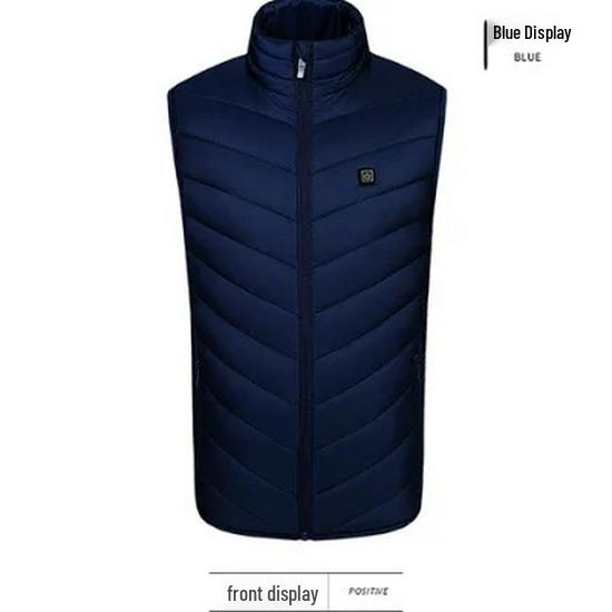 Men's Smart USB Heated Vest with Four to Eight-Zone Temperature Control