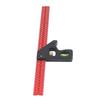 Adjustable Sliding Ruler Precise Aluminum Alloy 90 45 Degree Combination Angles Ruler for Accurate