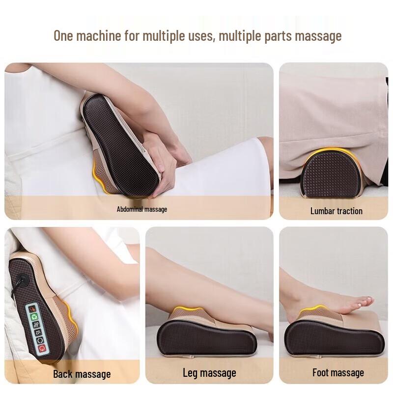 AUX Neck and Shoulder Massager Pillow with Heat Therapy
