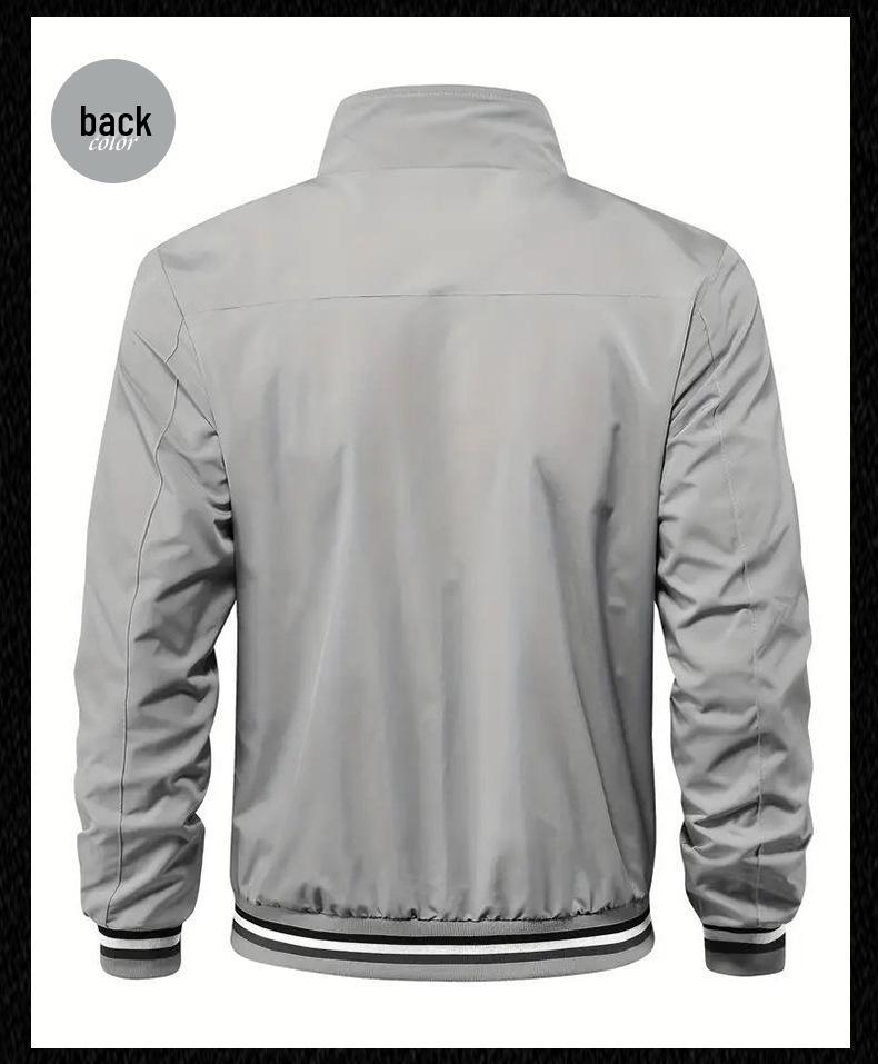 Men's Spring and Autumn Sports Jacket - New Cross-border Casual Design