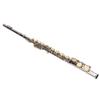 Closed Hole C Flute 16 Keys G Key Offset Design Cupronickel Flute Instrument with Cleaning Cloth Carrying Case