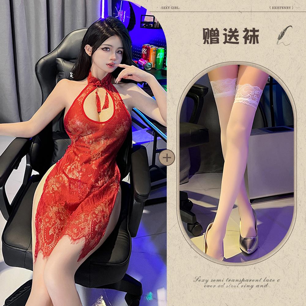 Sex lingerie sex fun pajamas couple passion suit sexy uniform seduction cheongsam woman