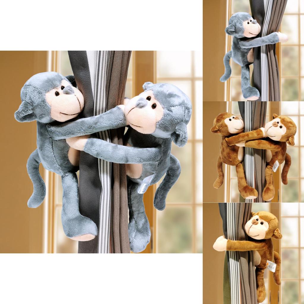 Cartoon-Affenschals mit Plüschstoff für Heimdekoration und Geschenkideen